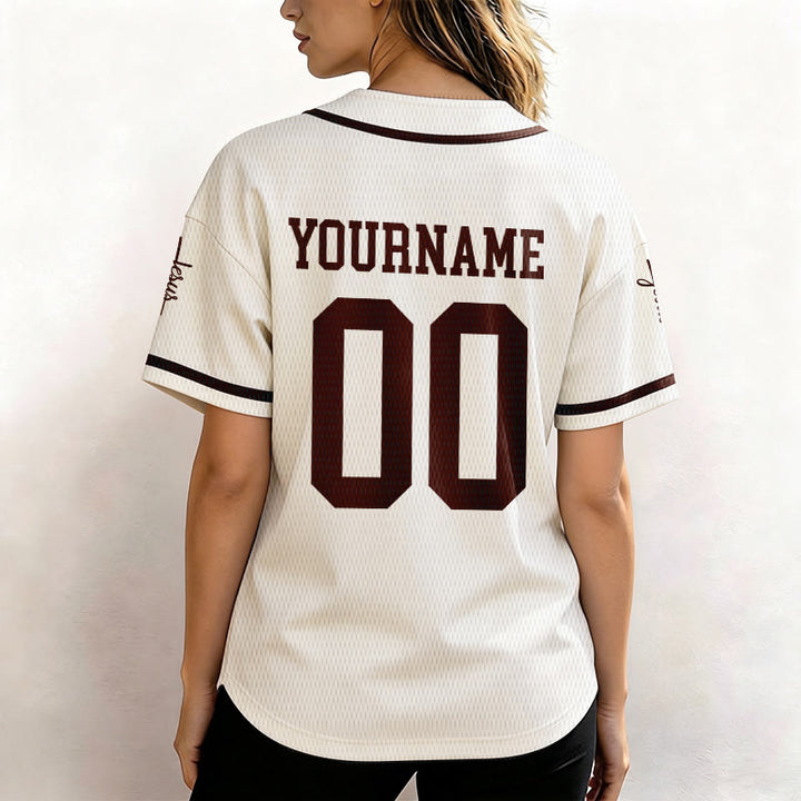 Christianartworkshop Bold Team Jesus Custom Name Number Unisex Custom Baseball Jersey - image 49