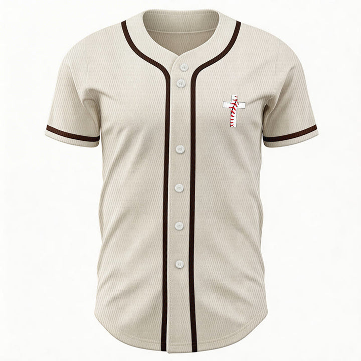 Christianartworkshop Philippians 4:13 I Can Do All Things Unisex Baseball Jersey - image 1