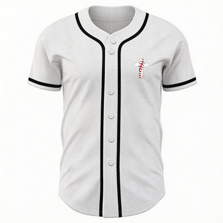 Christianartworkshop Philippians 4:13 I Can Do All Things Unisex Baseball Jersey - image 8