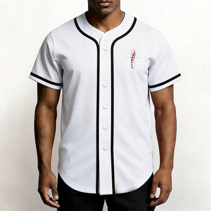 Christianartworkshop Philippians 4:13 I Can Do All Things Unisex Baseball Jersey - image 9