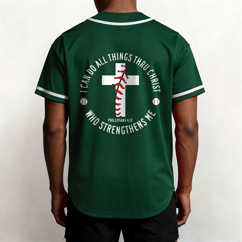 Christianartworkshop Philippians 4:13 I Can Do All Things Unisex Baseball Jersey - image 54
