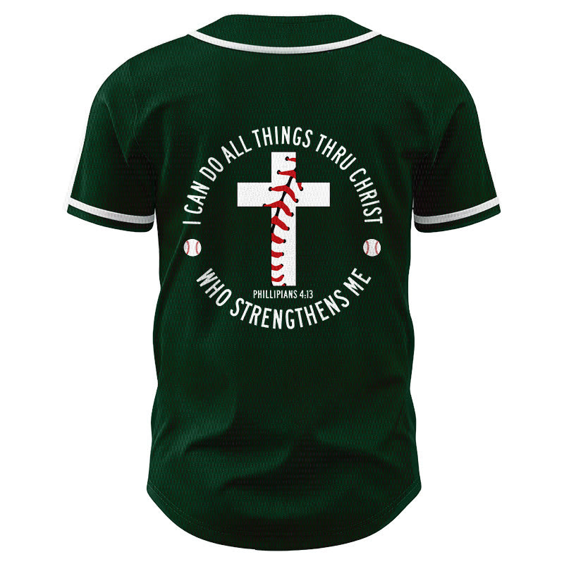 Christianartworkshop Philippians 4:13 I Can Do All Things Unisex Baseball Jersey - image 53