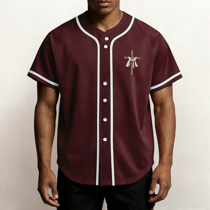 Christianartworkshop He Is Not Here He Is Risen Faith Unisex Baseball Jersey - image 30