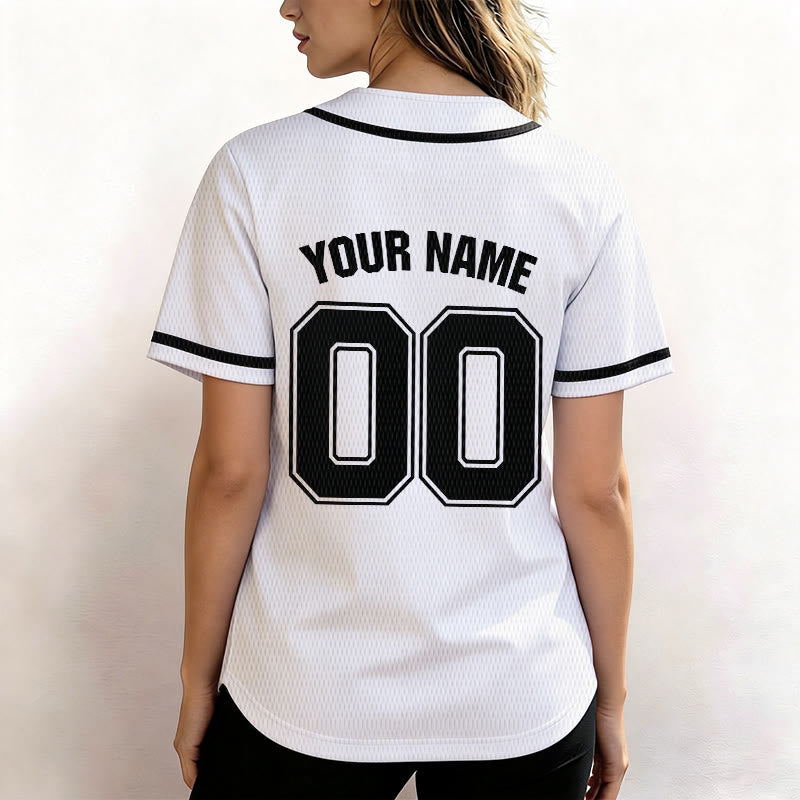 Christianartworkshop Faith Over Fear Custom Name Number Unisex Baseball Jersey - image 19