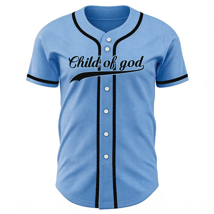 Christianartworkshop Child Of God Custom Name Number Unisex Baseball Jersey - image 45