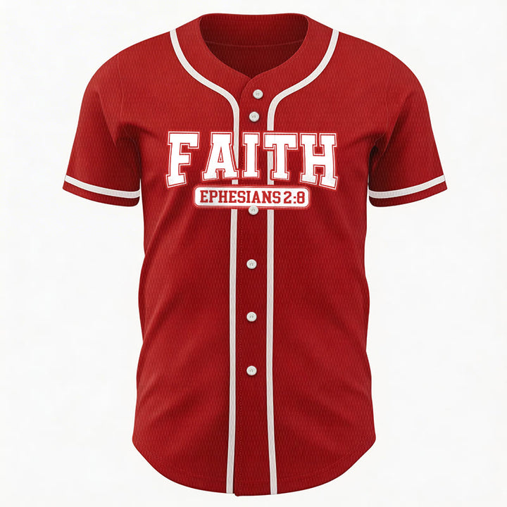 Christianartworkshop Faith Custom Name Number Baseball Jersey - image 31