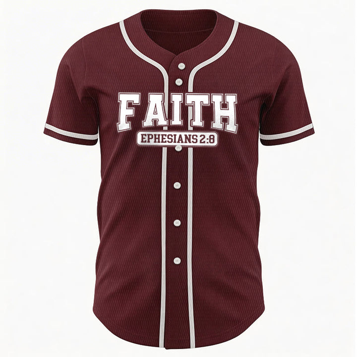 Christianartworkshop Faith Custom Name Number Baseball Jersey - image 38