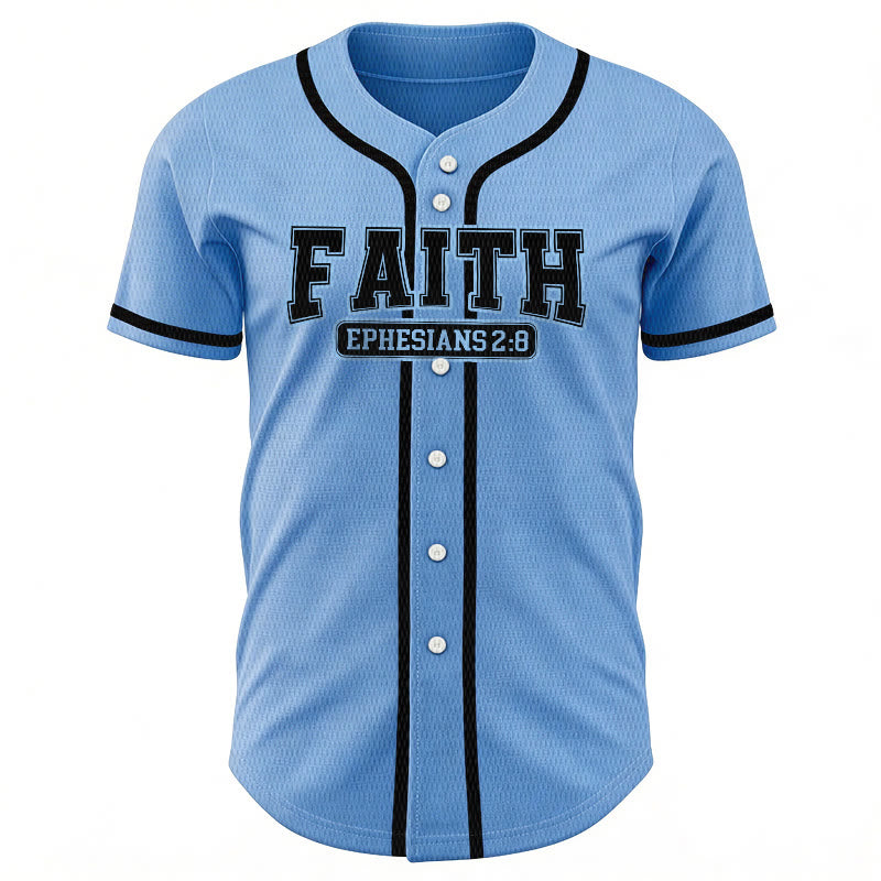 Christianartworkshop Faith Custom Name Number Baseball Jersey - image 45
