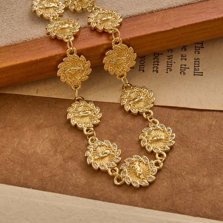 Christianartworkshop Our Lady of Guadalupe Radiant Petal Medallion Sparkle Trim Link Bracelet: Timeless Emblem of Gentle Heavenly Guardianship - image 3