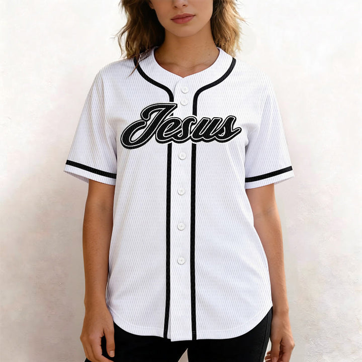 Christianartworkshop Team Jesus Matthew 28:19 Go And Make Disciples Unisex Baseball Jersey - image 9