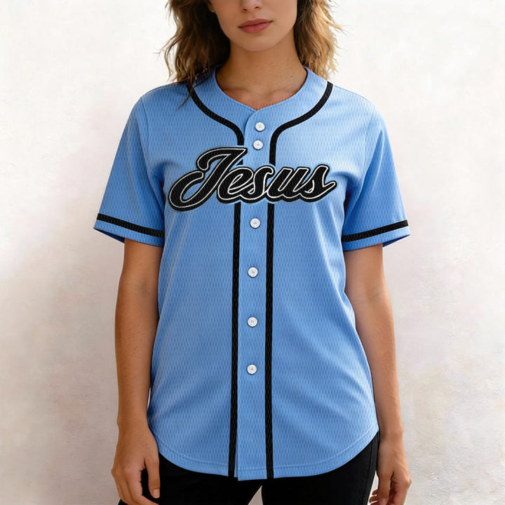 Christianartworkshop Team Jesus Matthew 28:19 Go And Make Disciples Unisex Baseball Jersey - image 37