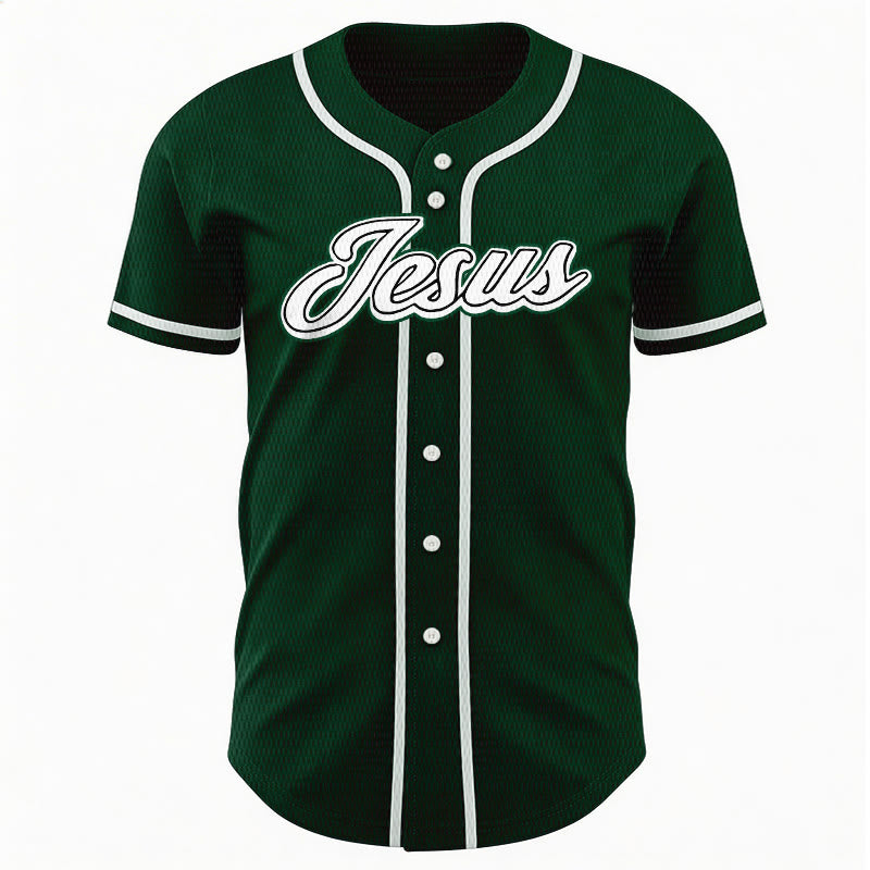 Christianartworkshop Team Jesus Matthew 28:19 Go And Make Disciples Unisex Baseball Jersey - image 45