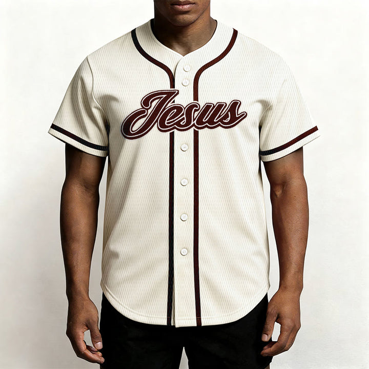 Christianartworkshop Team Jesus Matthew 28:19 Go And Make Disciples Unisex Baseball Jersey - image 50