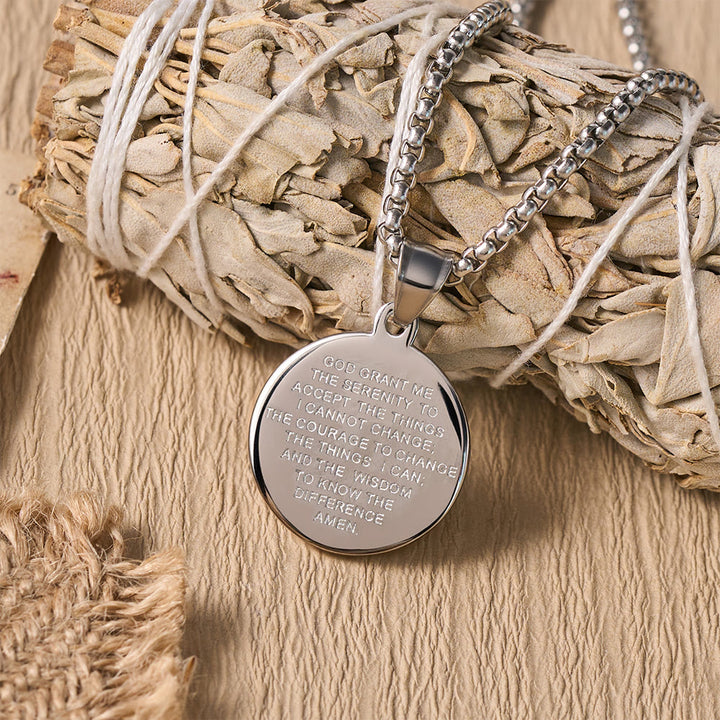 Christianartworkshop Crown Of Thorns Jesus Portrait Round Medal Box Chain Necklace: Timeless Emblem of Gentle Heavenly Guardianship - image 12