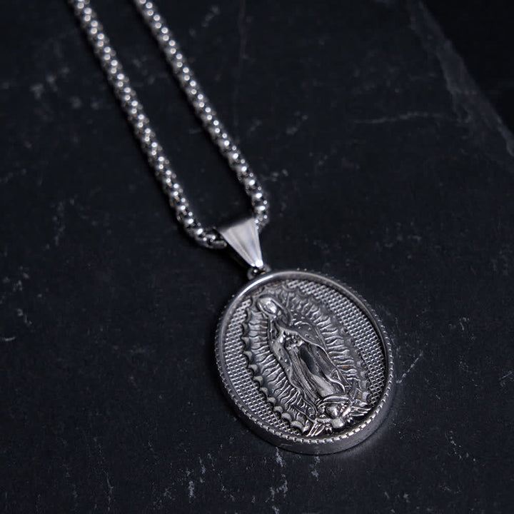 Christianartworkshop Our Lady of Guadalupe Virgin Mary Necklace - image 8