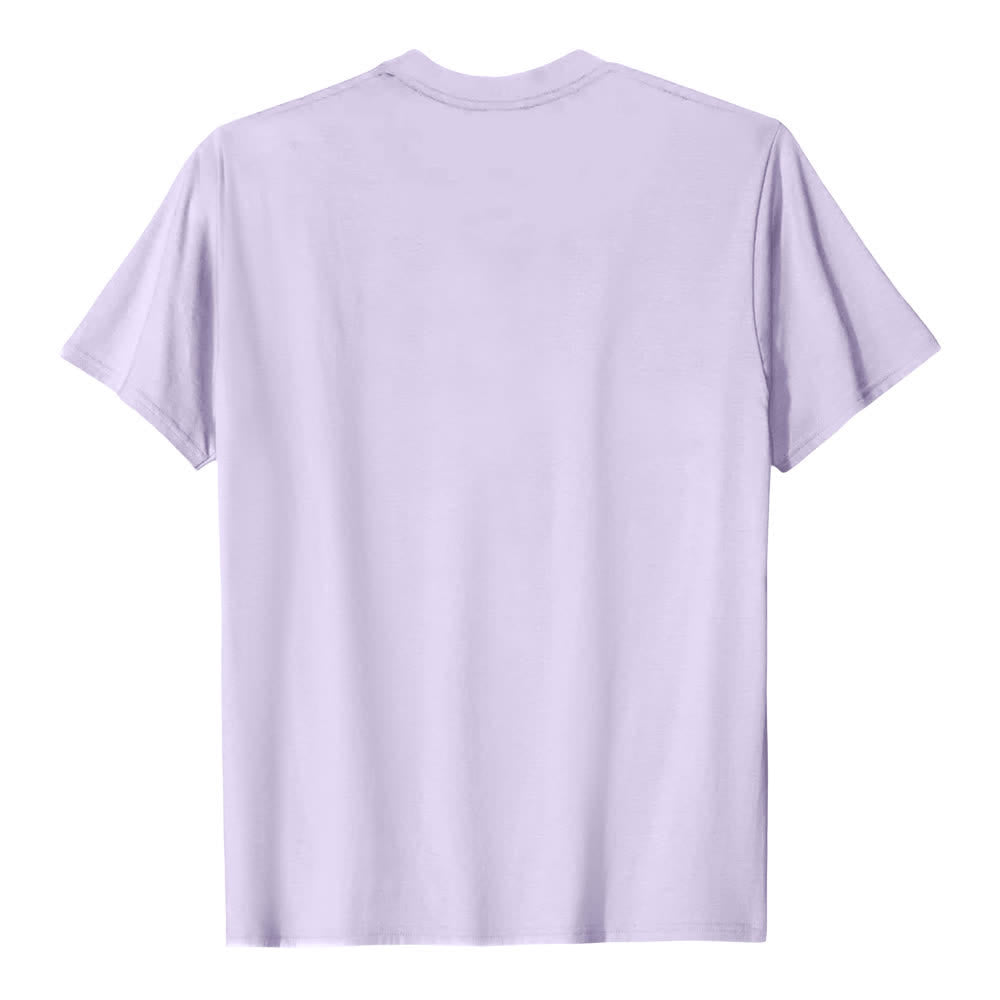 Christianartworkshop Dual-Side Pray On It Over It Through It Letter Print Classic T-shirt - image 14