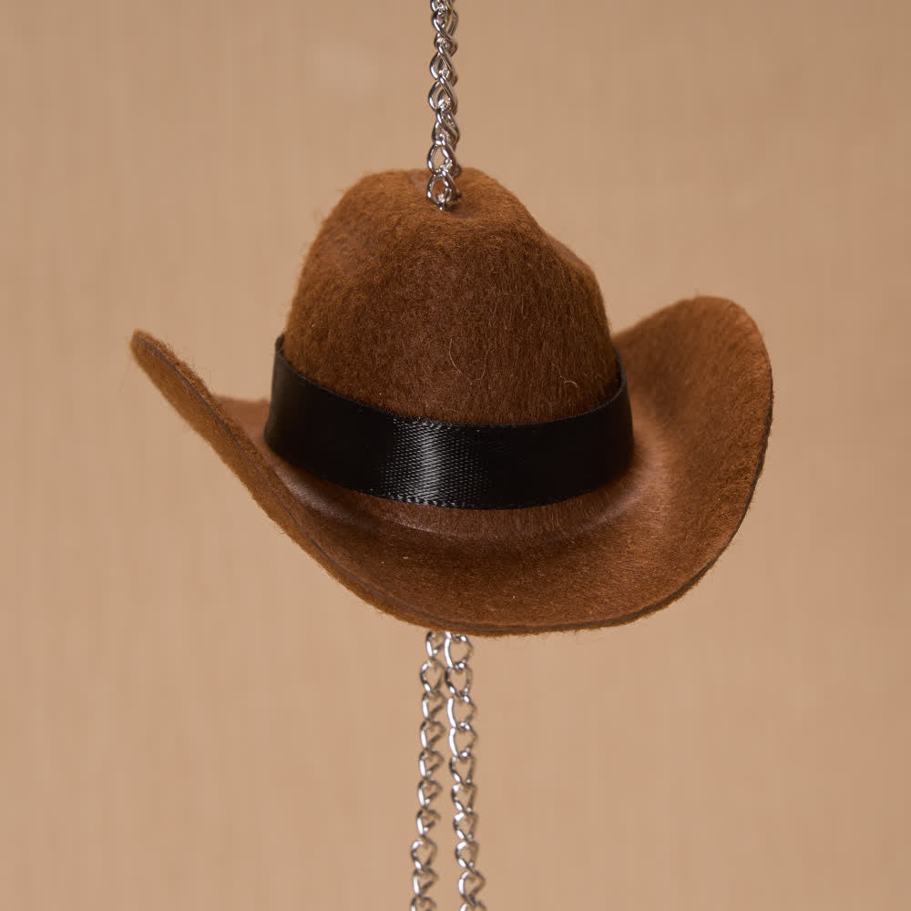 FREE Today: Cowboy Hat Angel Wing Wooden Cross Car Pendant: Timeless Token of Faithful Heavenly Safeguard - image 8