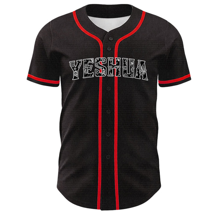 Christianartworkshop Be Strong In The Lord Templar Knight Jesus Unisex Baseball Jersey - image 5