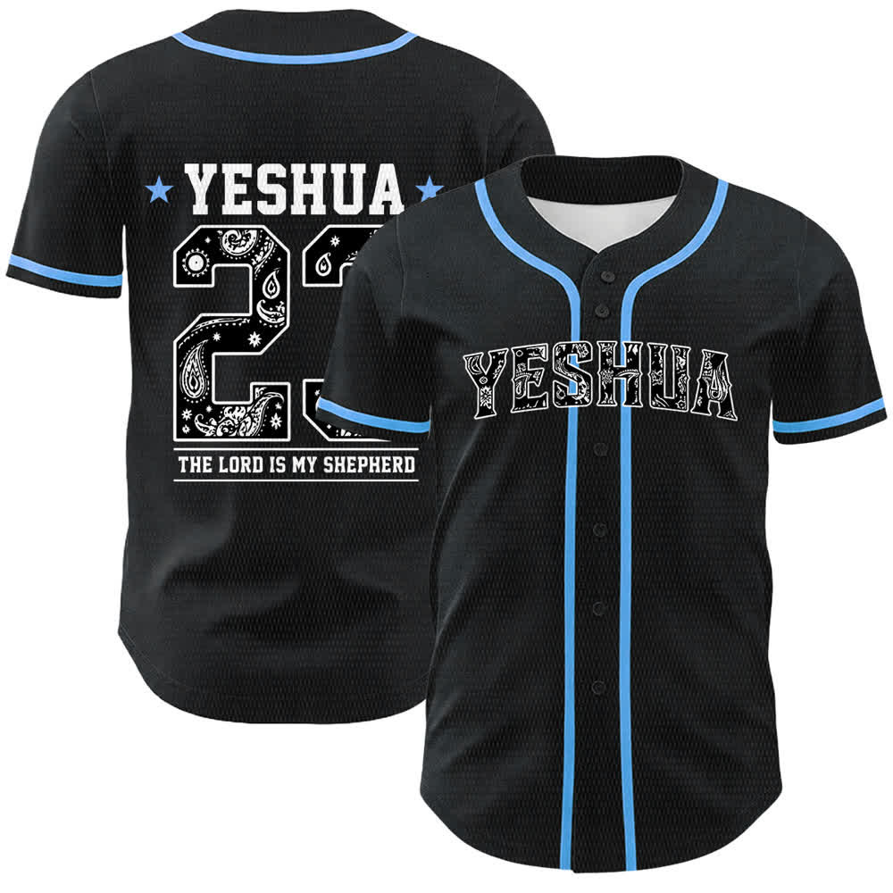 Christianartworkshop Be Strong In The Lord Templar Knight Jesus Unisex Baseball Jersey - Blue - 5XL - image 12