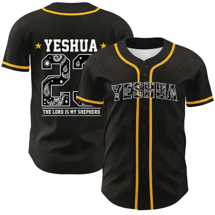 Christianartworkshop Be Strong In The Lord Templar Knight Jesus Unisex Baseball Jersey - Yellow - 5XL - image 24