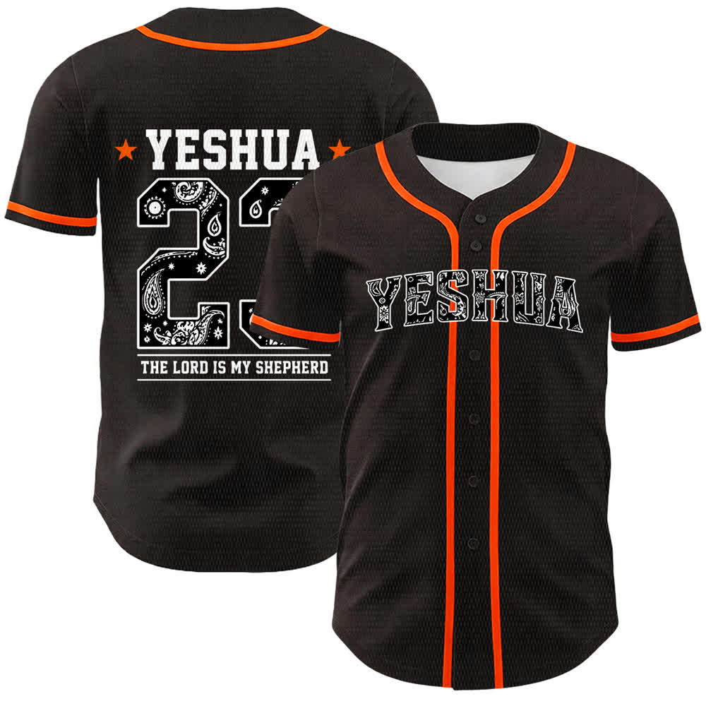 Christianartworkshop Be Strong In The Lord Templar Knight Jesus Unisex Baseball Jersey - Orange - 5XL - image 6