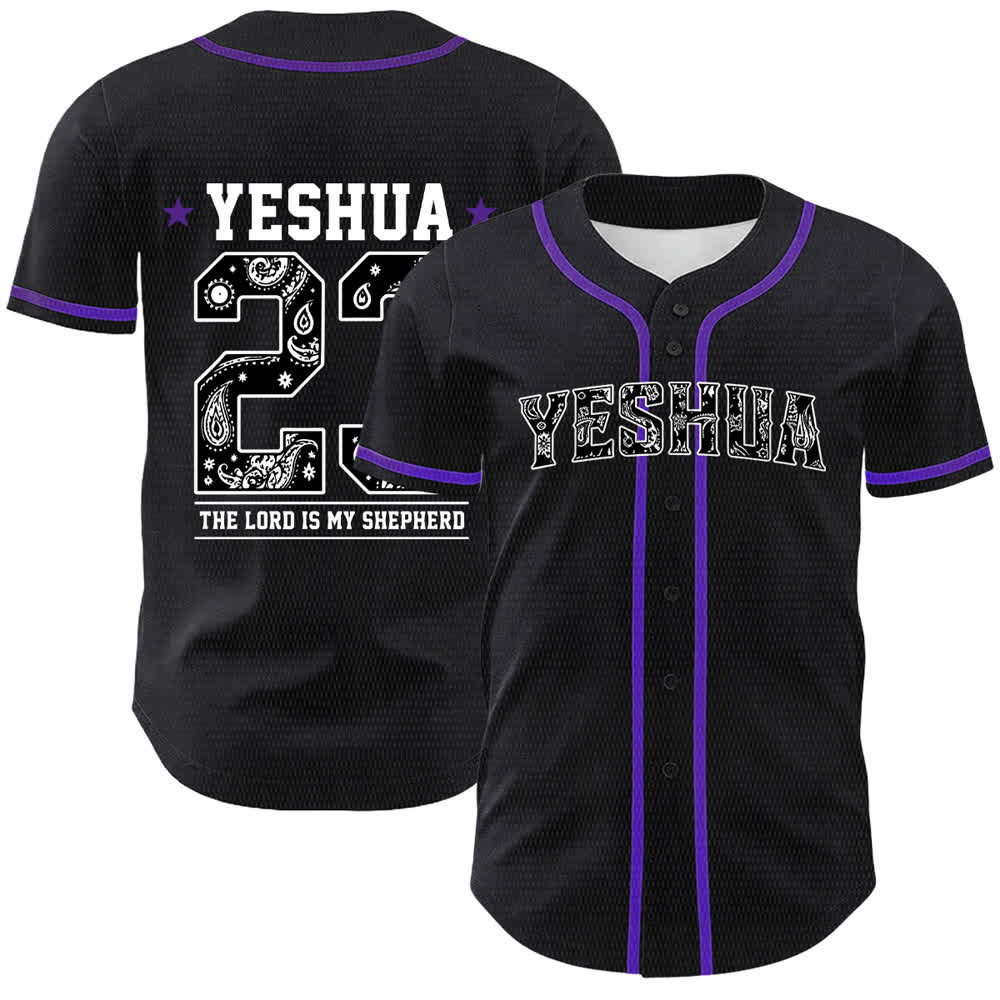 Christianartworkshop Be Strong In The Lord Templar Knight Jesus Unisex Baseball Jersey - Purple - 5XL - image 18