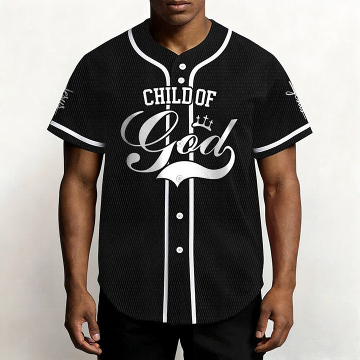 Christianartworkshop Child Of God Personalized Name Number Unisex Custom Baseball Jersey - image 12
