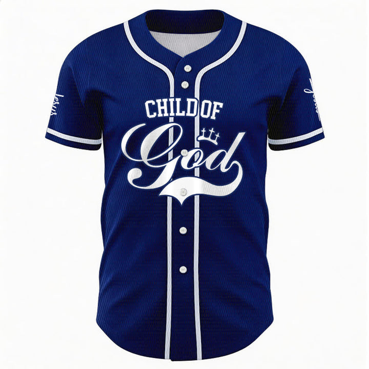 Christianartworkshop Child Of God Personalized Name Number Unisex Custom Baseball Jersey - image 41