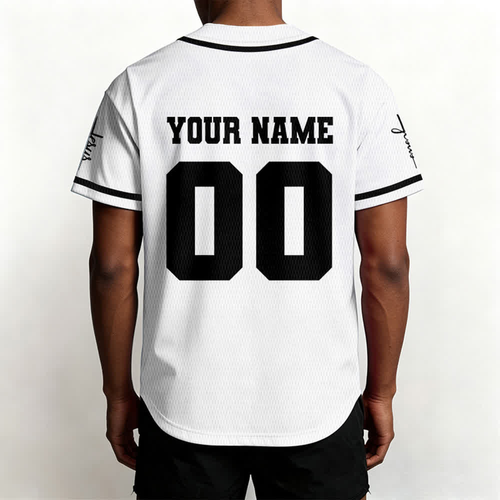 Christianartworkshop Classic Jesus Personalized Sportswear Unisex Custom Baseball Jersey - image 13