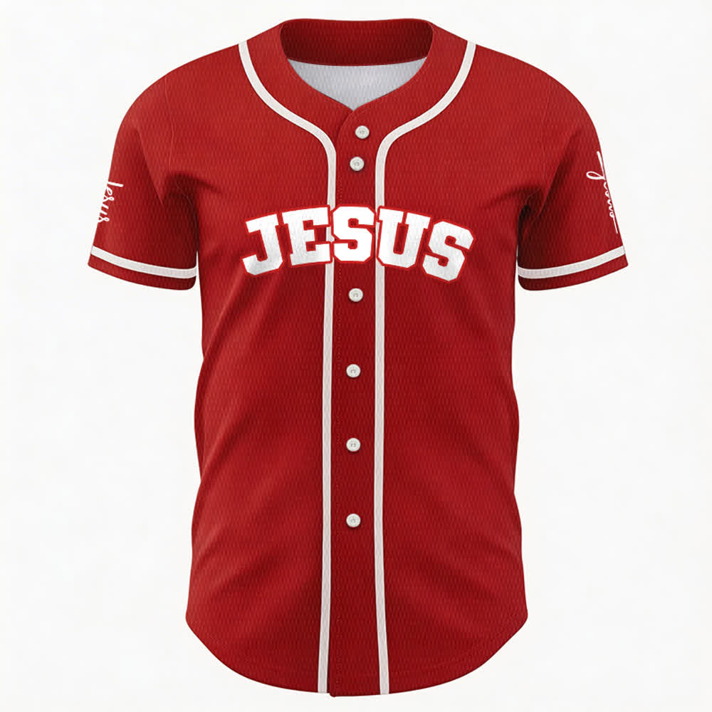 Christianartworkshop Classic Jesus Personalized Sportswear Unisex Custom Baseball Jersey - image 18