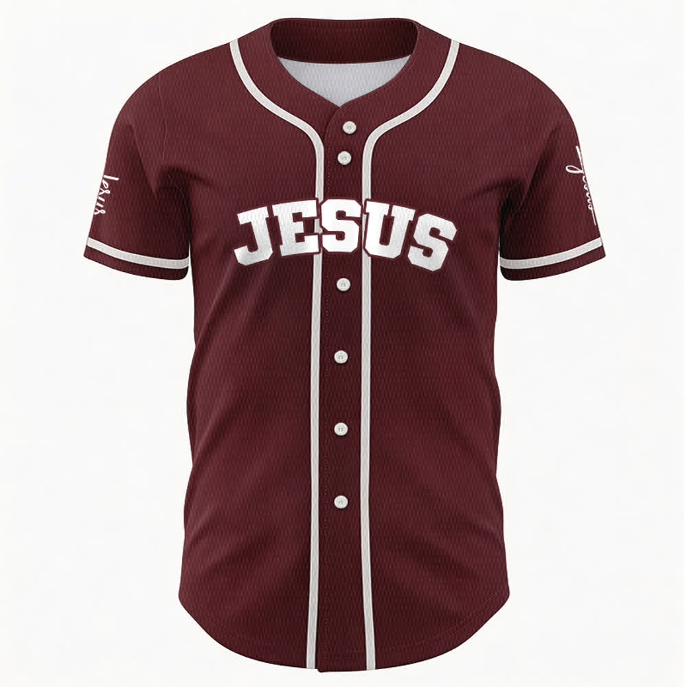Christianartworkshop Classic Jesus Personalized Sportswear Unisex Custom Baseball Jersey - image 26