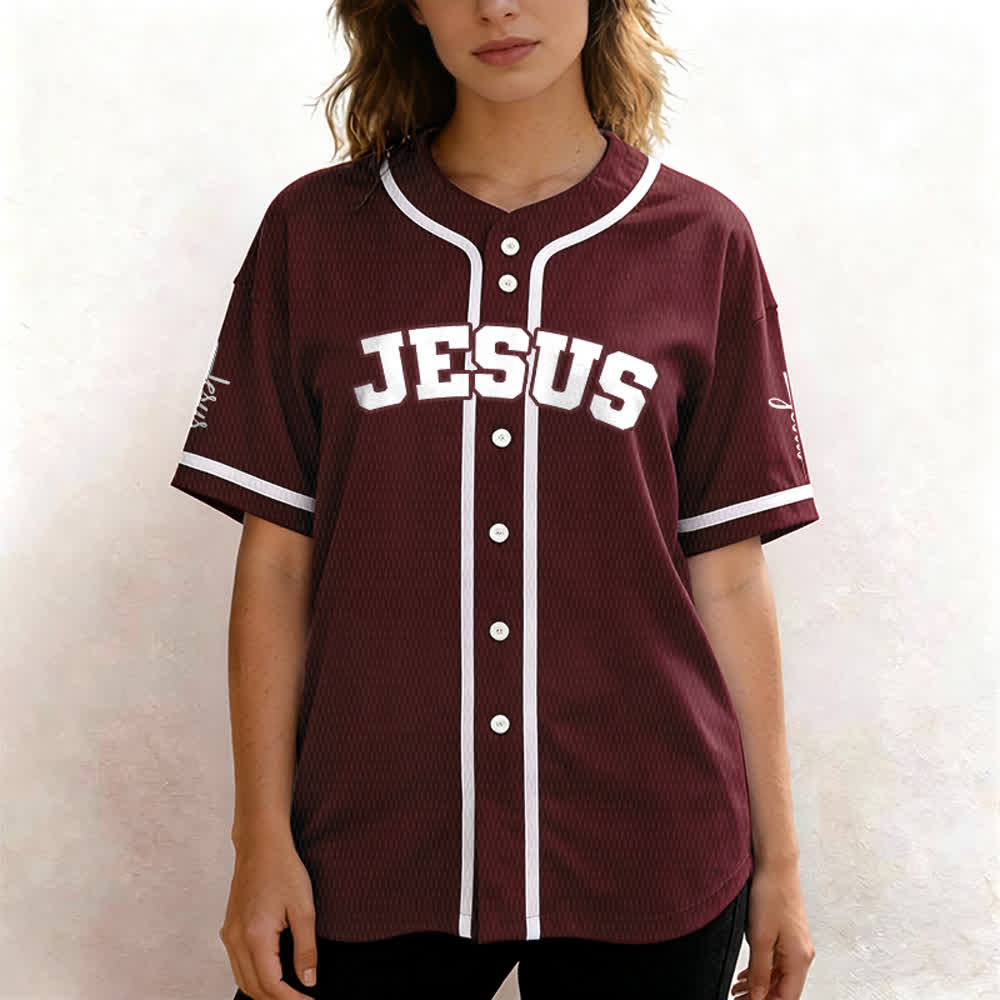 Christianartworkshop Classic Jesus Personalized Sportswear Unisex Custom Baseball Jersey - image 30