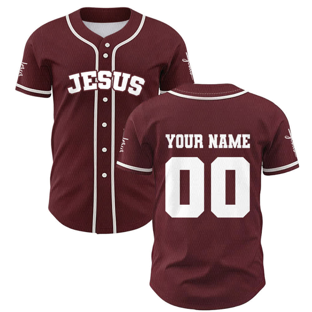Christianartworkshop Classic Jesus Personalized Sportswear Unisex Custom Baseball Jersey - image 25