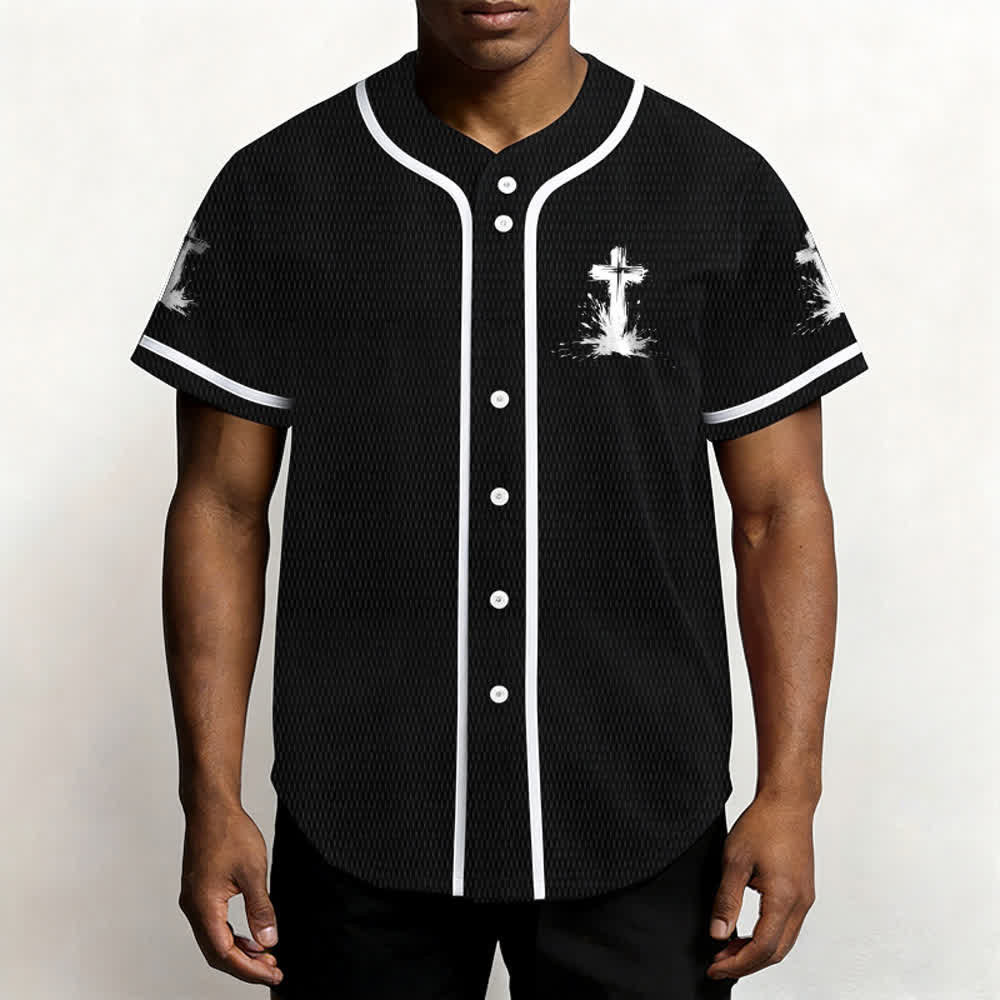 Christianartworkshop Not All Superheroes Wear Capes A Cross Unisex Baseball Jersey - image 13