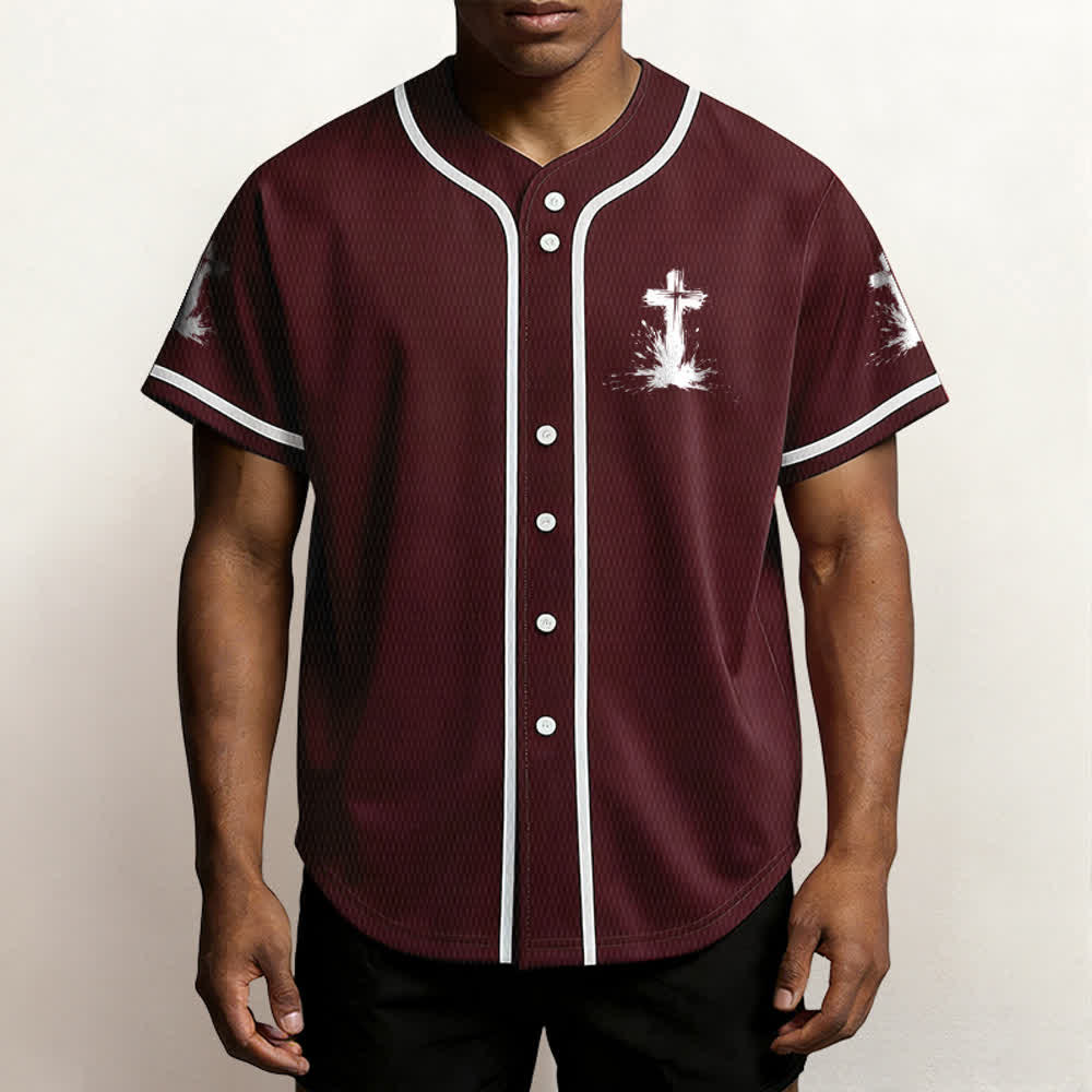 Christianartworkshop Not All Superheroes Wear Capes A Cross Unisex Baseball Jersey - image 25