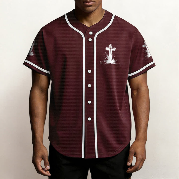 Christianartworkshop Not All Superheroes Wear Capes A Cross Unisex Baseball Jersey - image 25