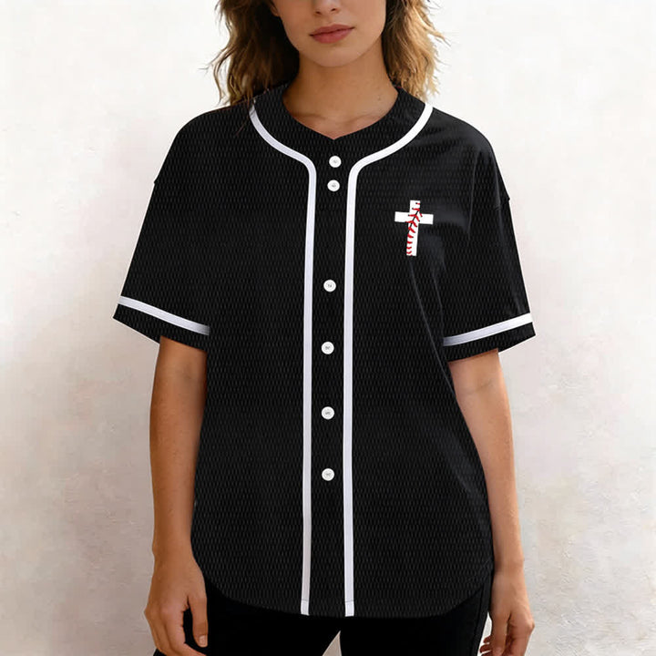 Christianartworkshop Philippians 4:13 I Can Do All Things Unisex Baseball Jersey - image 19
