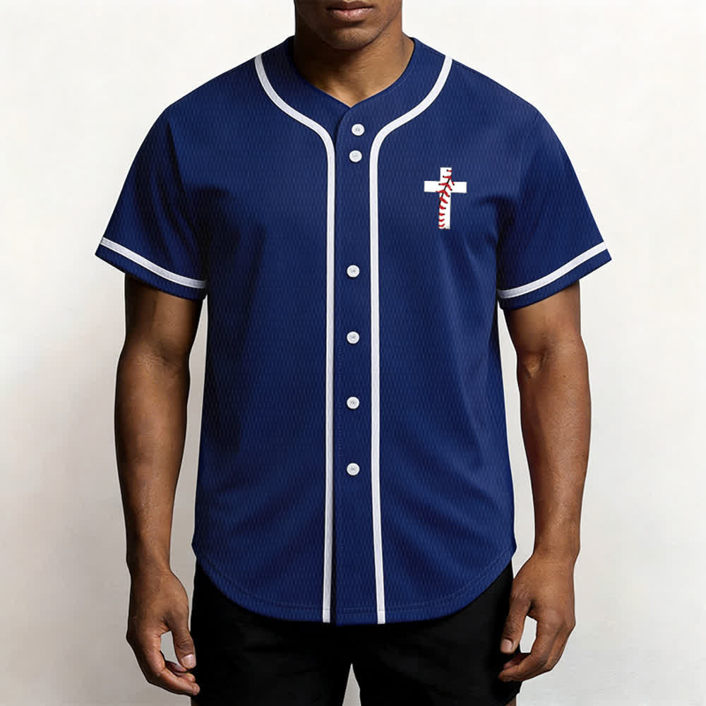 Christianartworkshop Philippians 4:13 I Can Do All Things Unisex Baseball Jersey - image 48