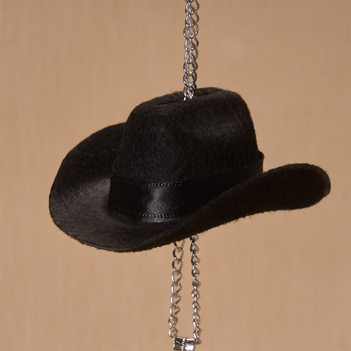 FREE Today: Cowboy Hat Angel Wing Wooden Cross Car Pendant: Timeless Token of Faithful Heavenly Safeguard - image 13