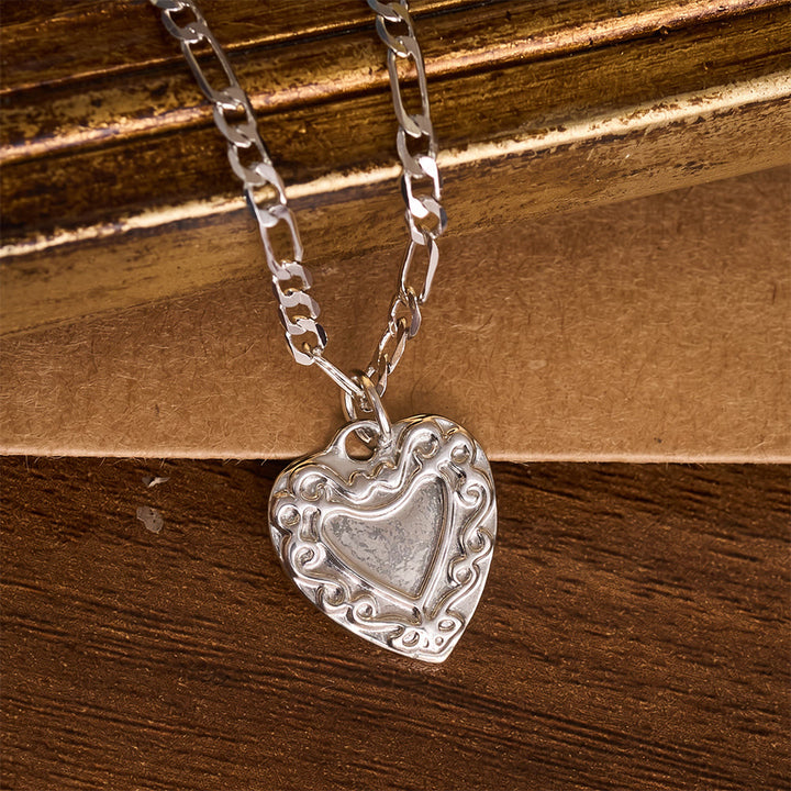 FREE Today: Vintage Layered Jeweled Cross & Pearl Heart Chain Necklace: Emblem of Timeless Heavenly Mercy - image 12