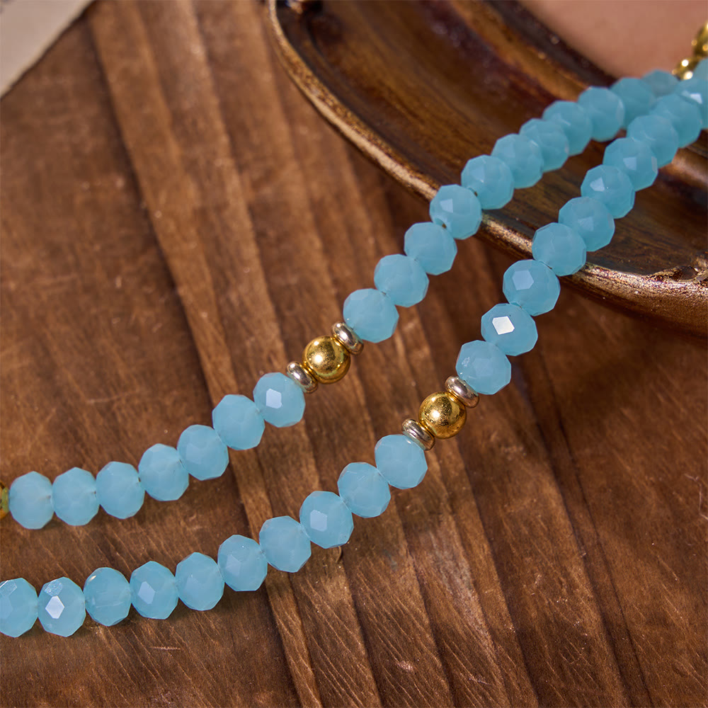 FREE Today: Versatile Layerable Bead Rosary Bracelet: Emblem of Warm Celestial Blessing - image 4