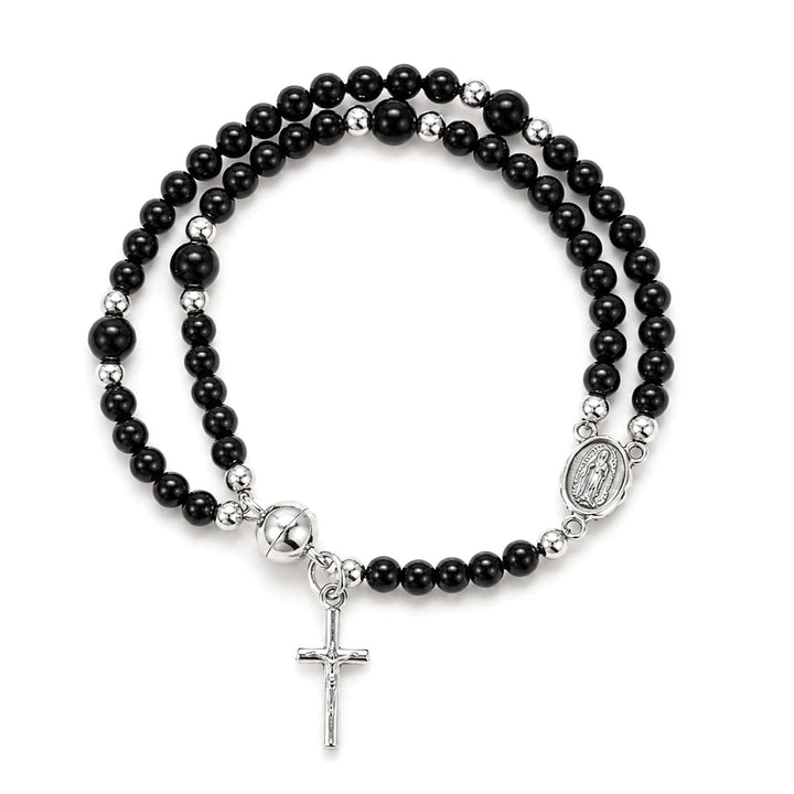 FREE Today: Versatile Layerable Bead Rosary Bracelet: Emblem of Warm Celestial Blessing - image 22