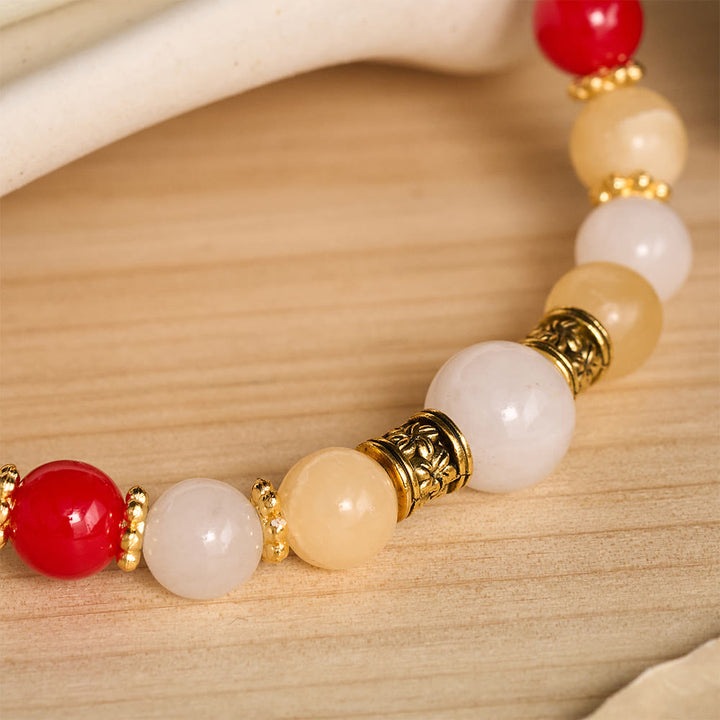 FREE Today: Vintage Printed Cylinder Bead Bracelet With Cross Charm: Emblem of Gentle Heavenly Mercy - image 14