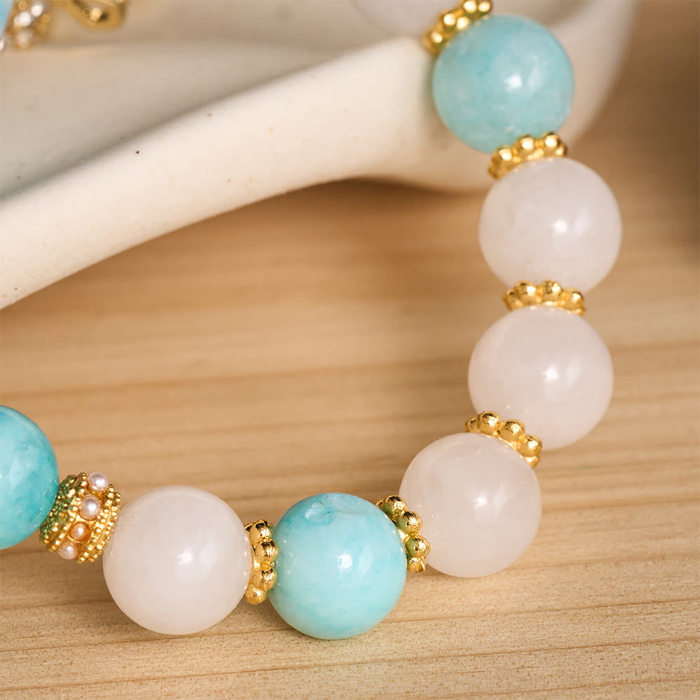 FREE Today: Vintage Printed Cylinder Bead Bracelet With Cross Charm: Emblem of Gentle Heavenly Mercy - image 8