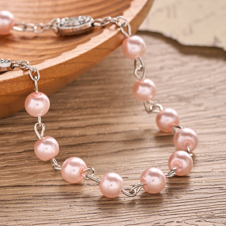 FREE Today: Pearl Bead Guadalupe Rosary with Engraved Storage Case: Token of Tender Heavenly Comfort - image 23