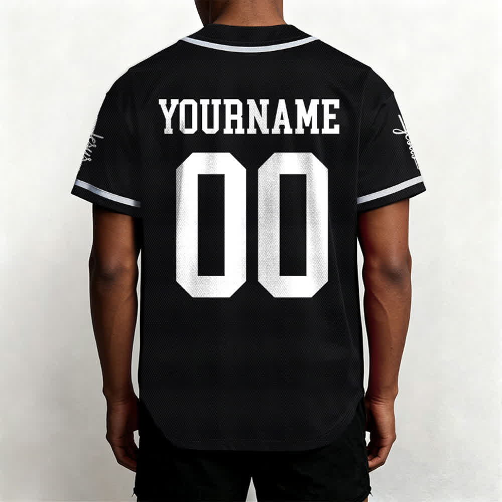 Christianartworkshop Bold Team Jesus Custom Name Number Unisex Custom Baseball Jersey - image 23