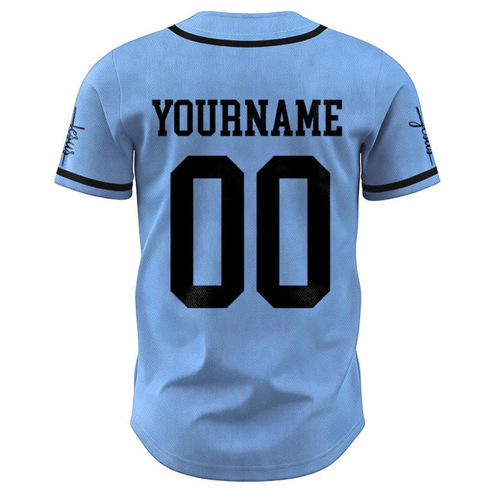 Christianartworkshop Bold Team Jesus Custom Name Number Unisex Custom Baseball Jersey - image 43