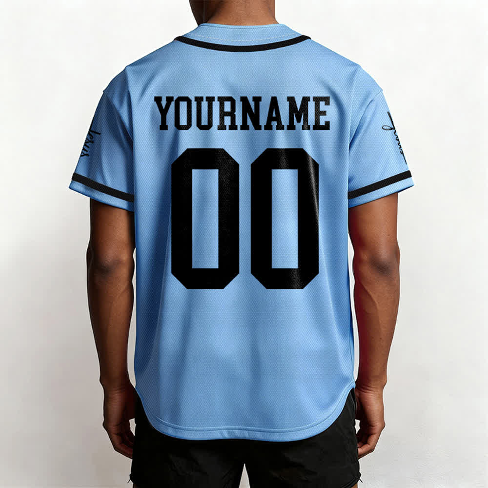 Christianartworkshop Bold Team Jesus Custom Name Number Unisex Custom Baseball Jersey - image 47