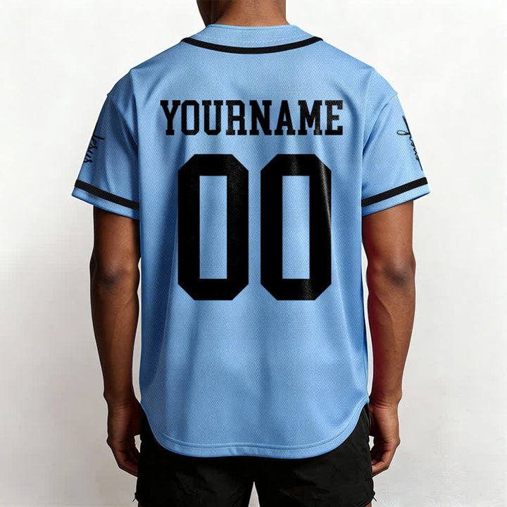 Christianartworkshop Bold Team Jesus Custom Name Number Unisex Custom Baseball Jersey - image 47
