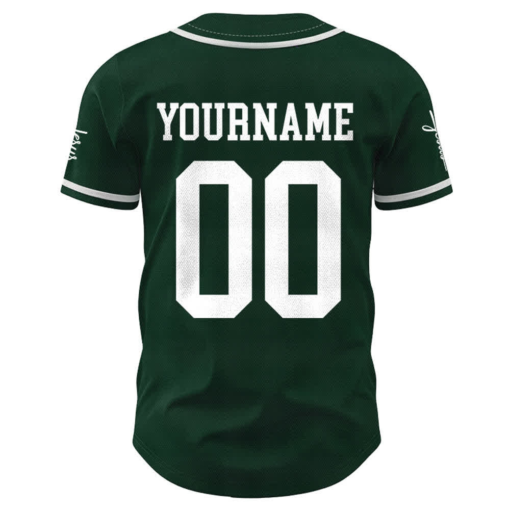 Christianartworkshop Bold Team Jesus Custom Name Number Unisex Custom Baseball Jersey - image 51
